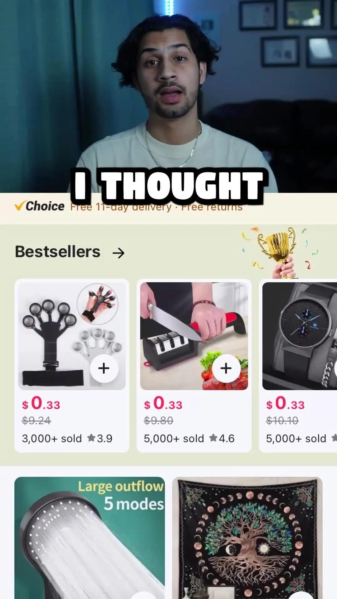 3 items for $0.99 on 1st order