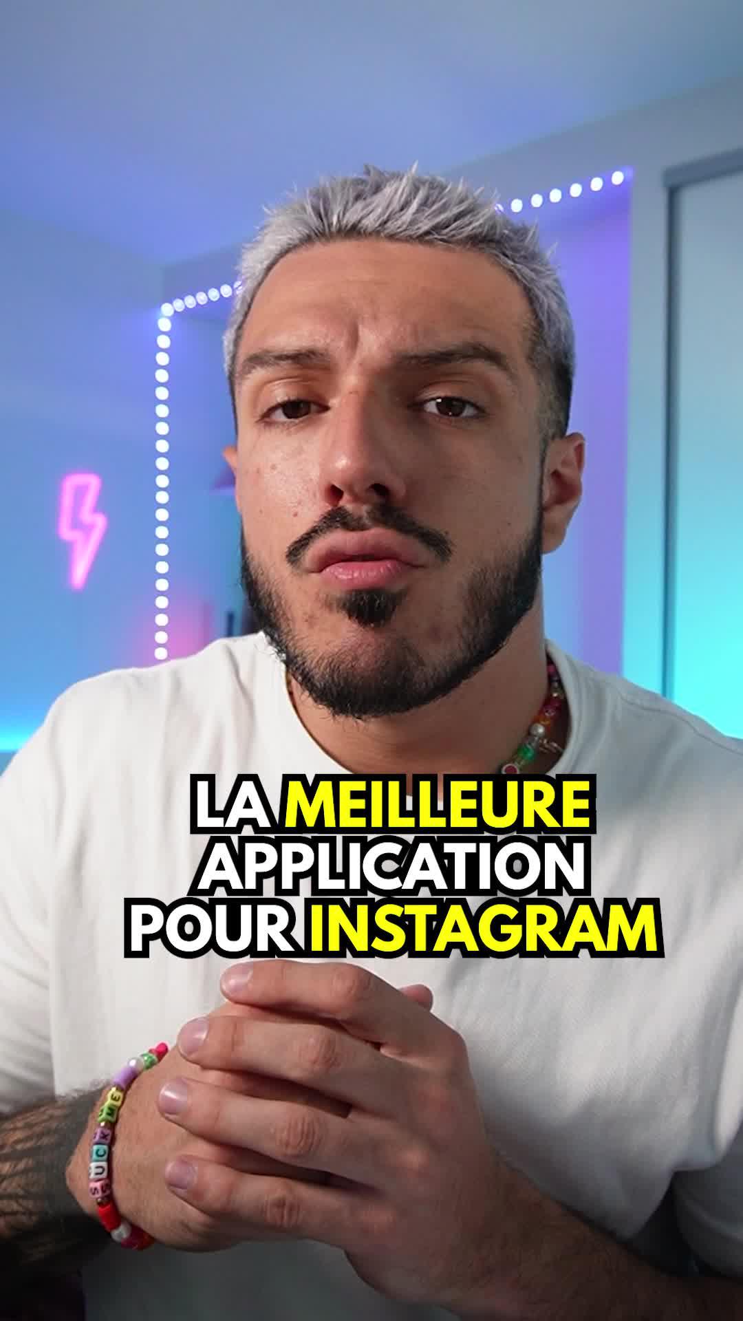 La meilleure appli pour Instagram 🔥✅ #tiktokacademie #astuces #astucesinstagram #instagramhacks #percer