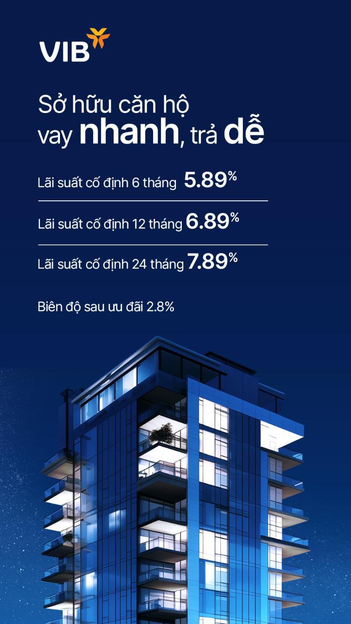 Vay Nhanh Trả Dễ Trên App MyVIB, Phê Duyệt Vay 8 Tiếng - Lãi suất cố định chỉ từ 5,9%/năm