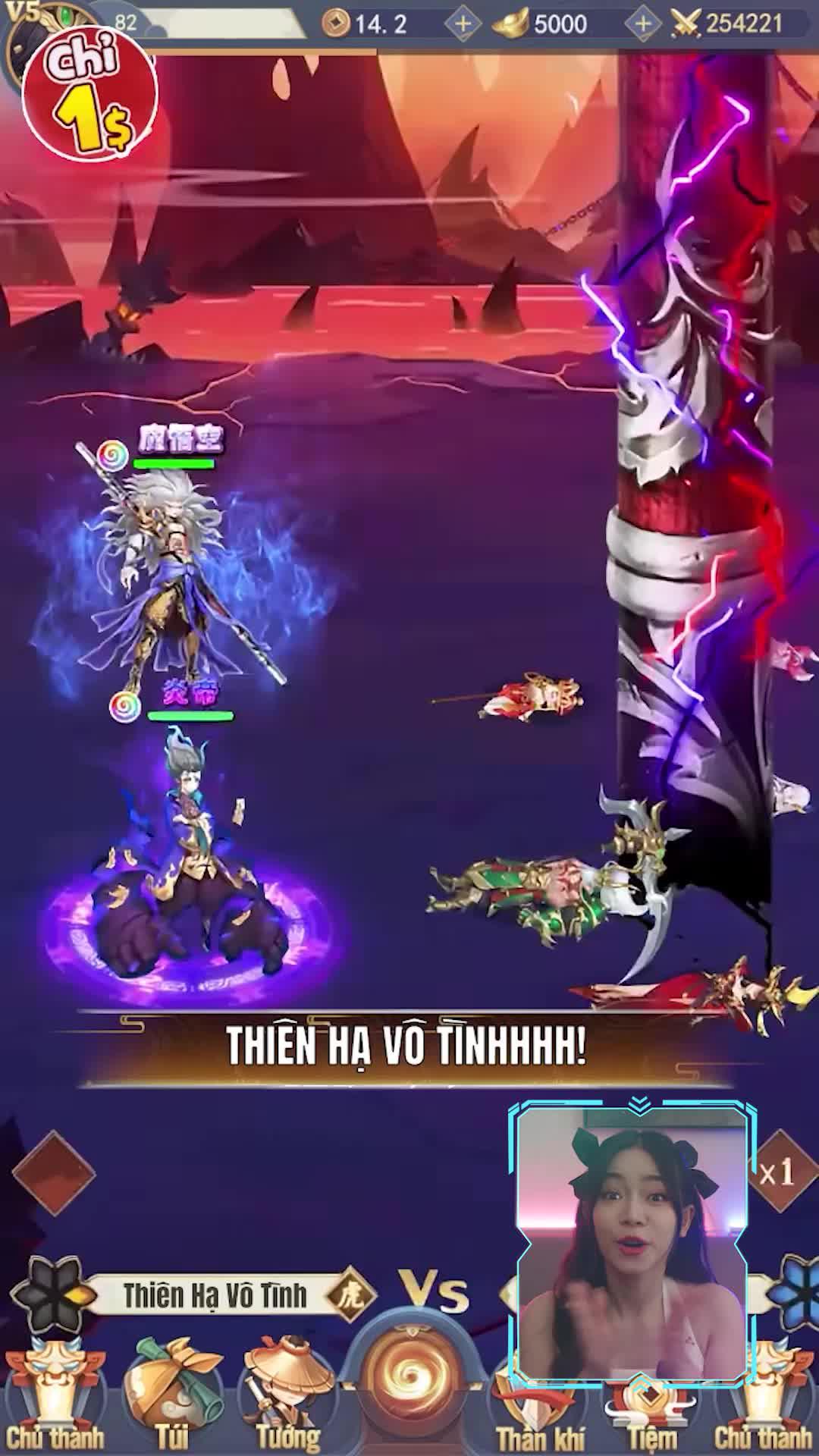 Tặng tân thủ ALL SERVER Lý Bạch cùng Yone Thiên Khấp 5 sao! COOK cái top server ngay nào!