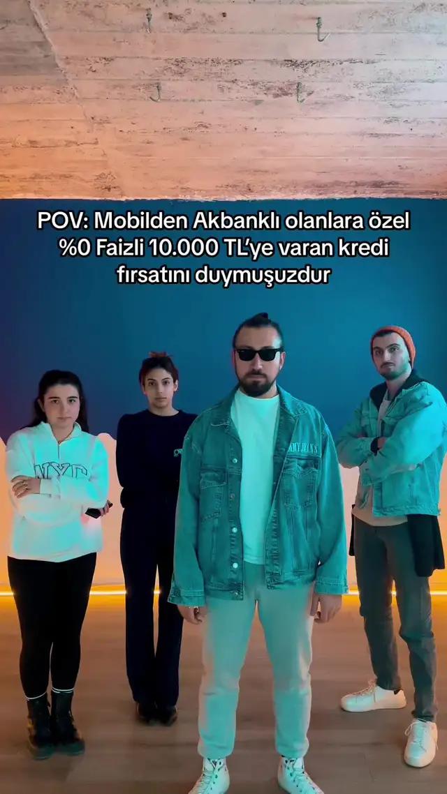 %0 Faizli 10.000 TL'ye Kadar Kredi Akbank'ta.