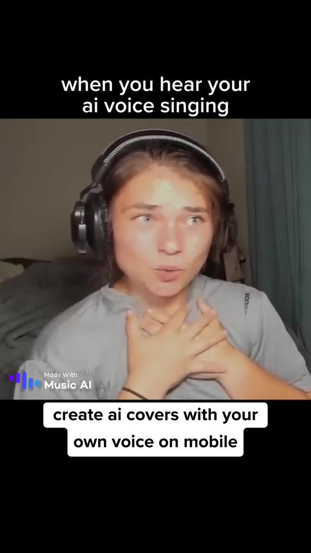 Create AI covers with your own voice on mobile