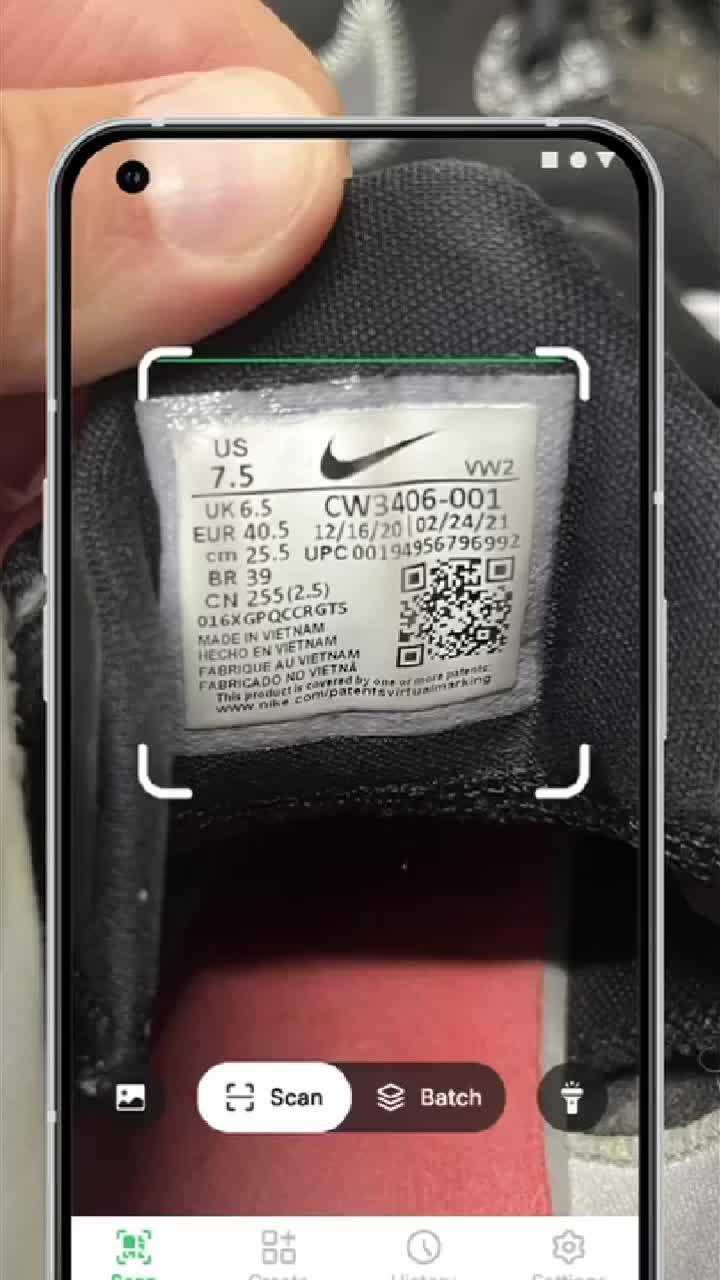 Scan on the go - check back later. All results are saved in your scan history