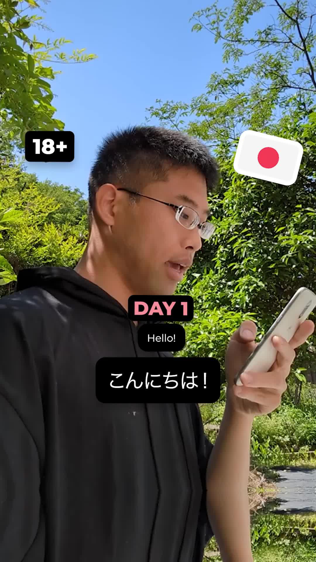 Learn English, Japanese, Korean +20 languages