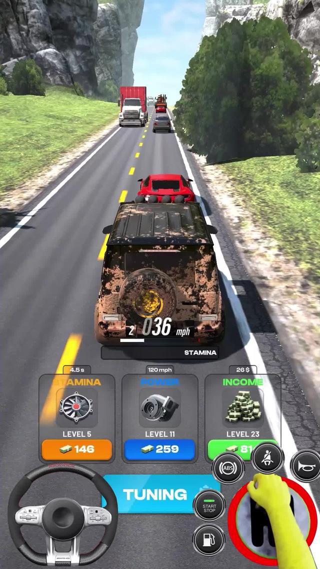 Nothing is better than overtake in the highway!