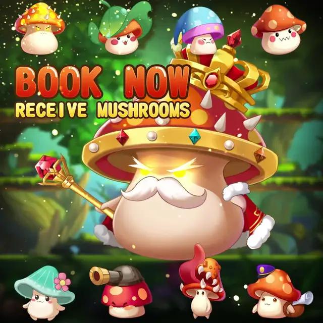 defeat the Mushroom King to get treasures! GIFT：momo666