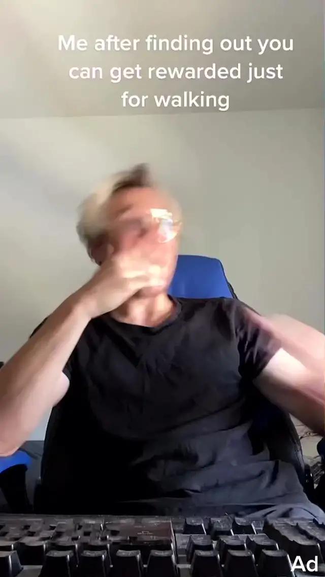 Earn Sweatcoin through your steps!