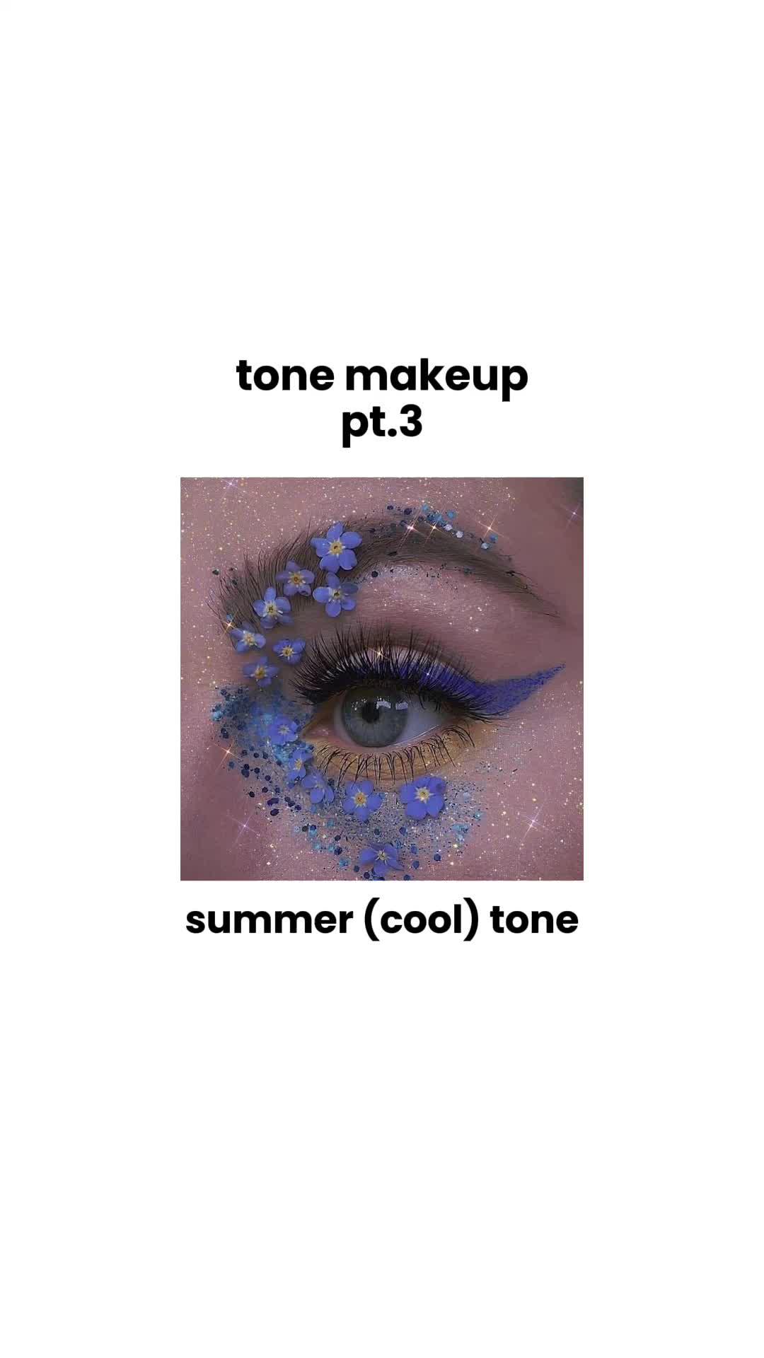 tone make up 💄 summer (cool) tone ☀️🌊 #kbeauty #kmakeup #tone #makeup