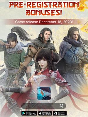 Moonlight Blade Mobile - PRE-REGISTRATION BONUS #mmorpg #game  #mobilegame #china #games #mmo #mmorpggame #rpg #mlb #registration