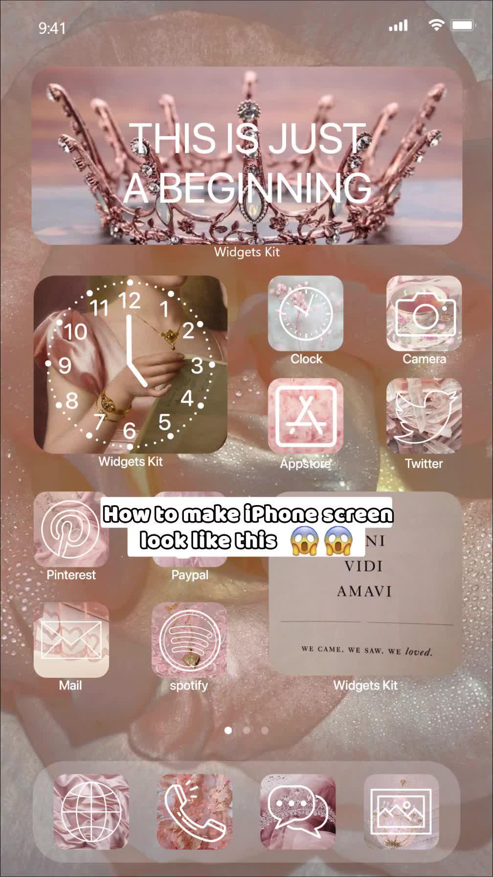 Customize your iPhone home screen now!