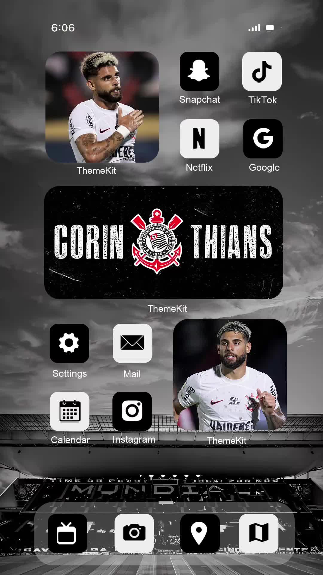 Widgets e ícones de futebol incríveis para você. Obtenha-os no Themekit agora!