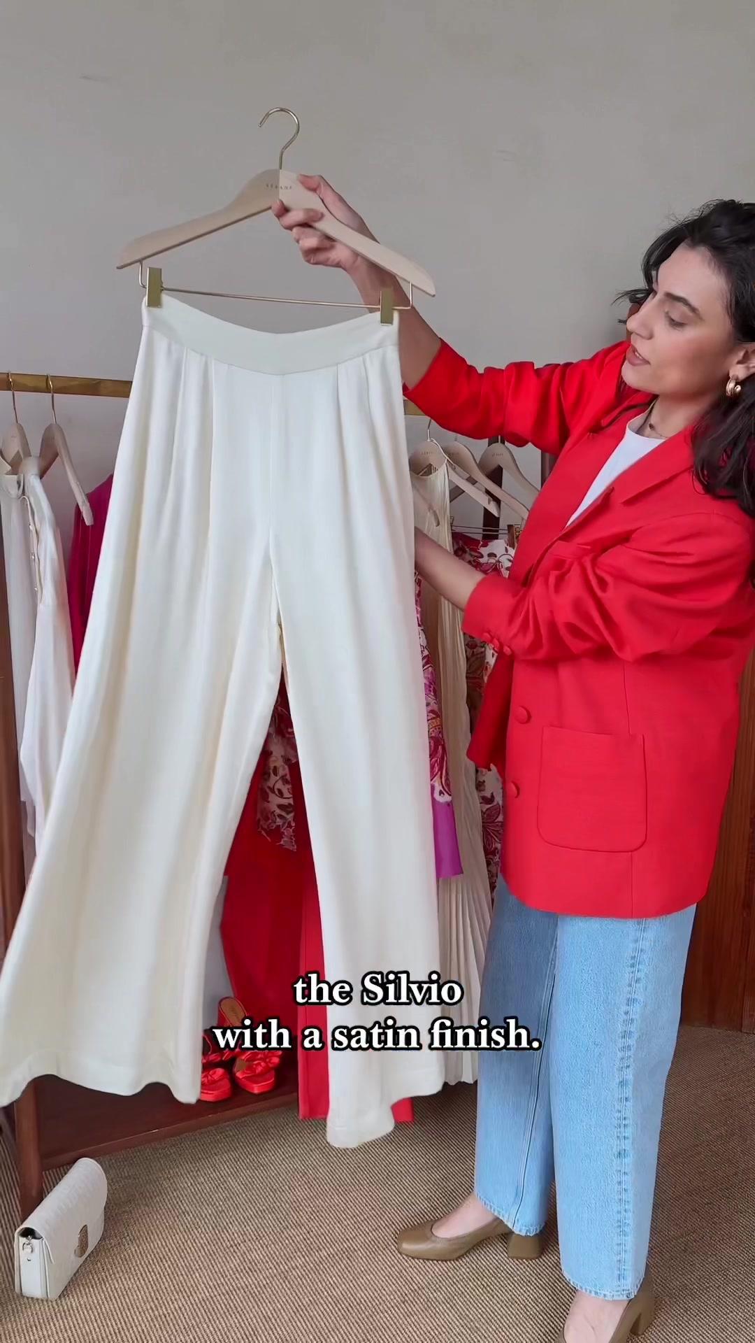 These pieces were truly designed for life’s greatest moments, but also to add a touch of magic to your everyday life ❤️ #sezane #partyoutfit #graduationoutfit #outfitinspo #weddingguestdress #elegantstyle 