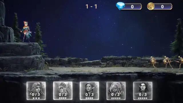 無料で15連ガチャを行い、開始時に伝説の五星キャラクターを抽選できます！