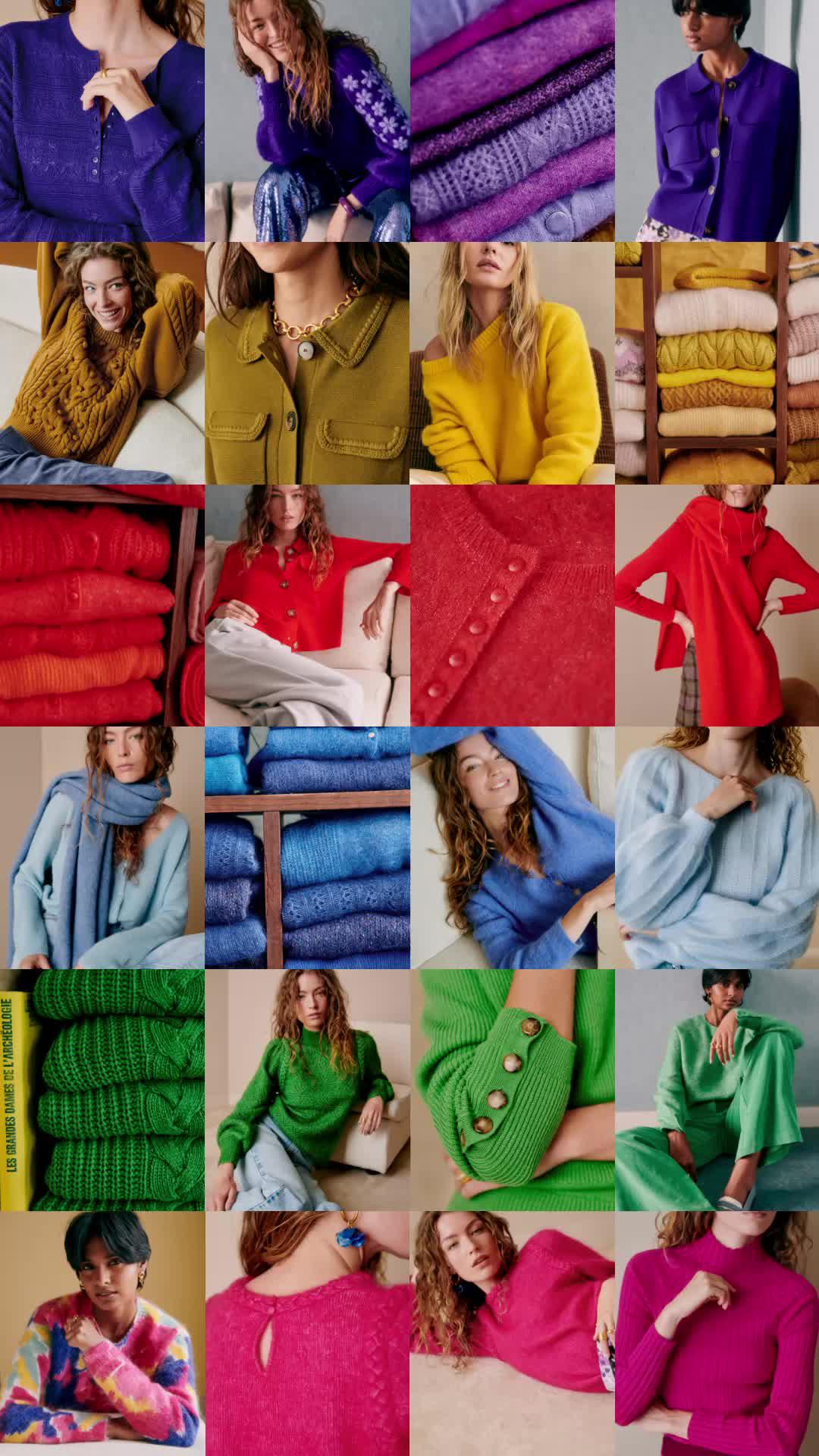 The Ten-year knitwear collection is here!Immerse yourself in our new line of signature knitwear.