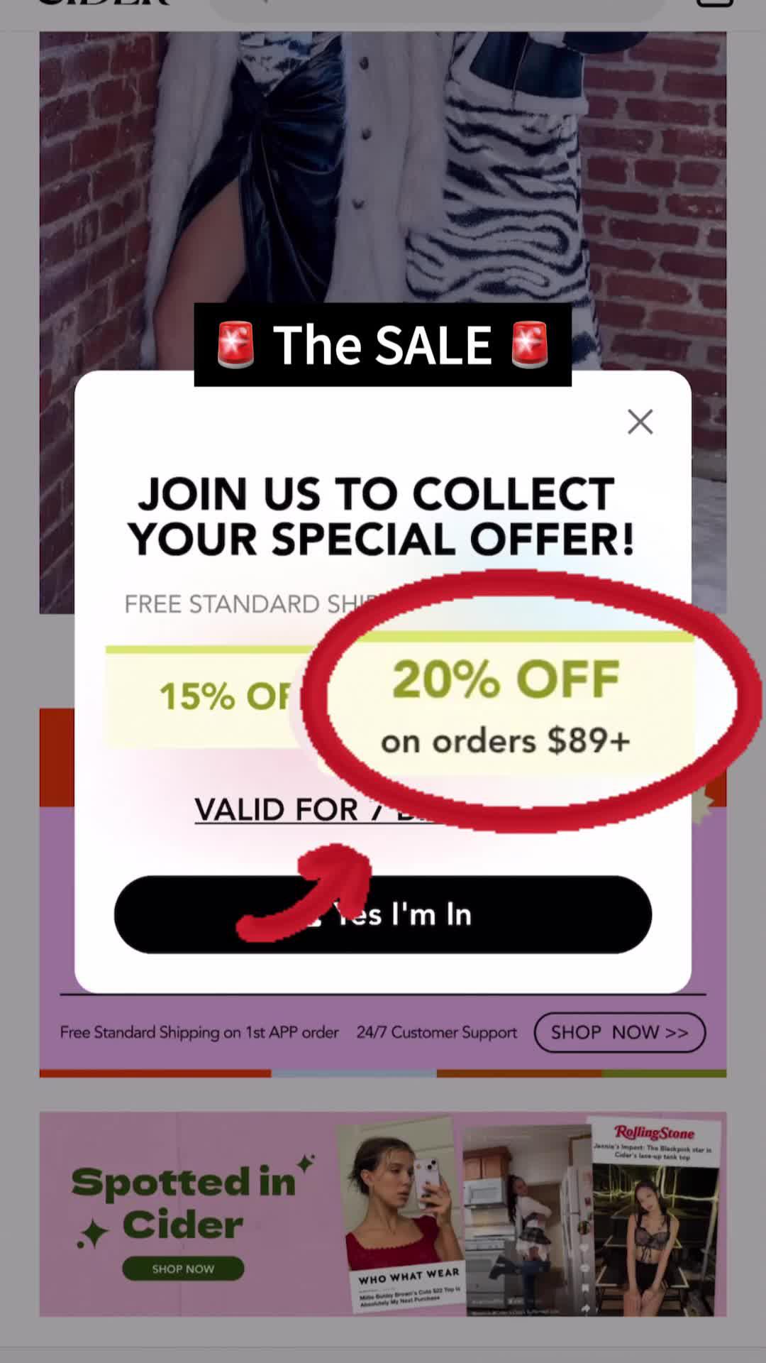 Download and enjoy 20% off your 1st app order!