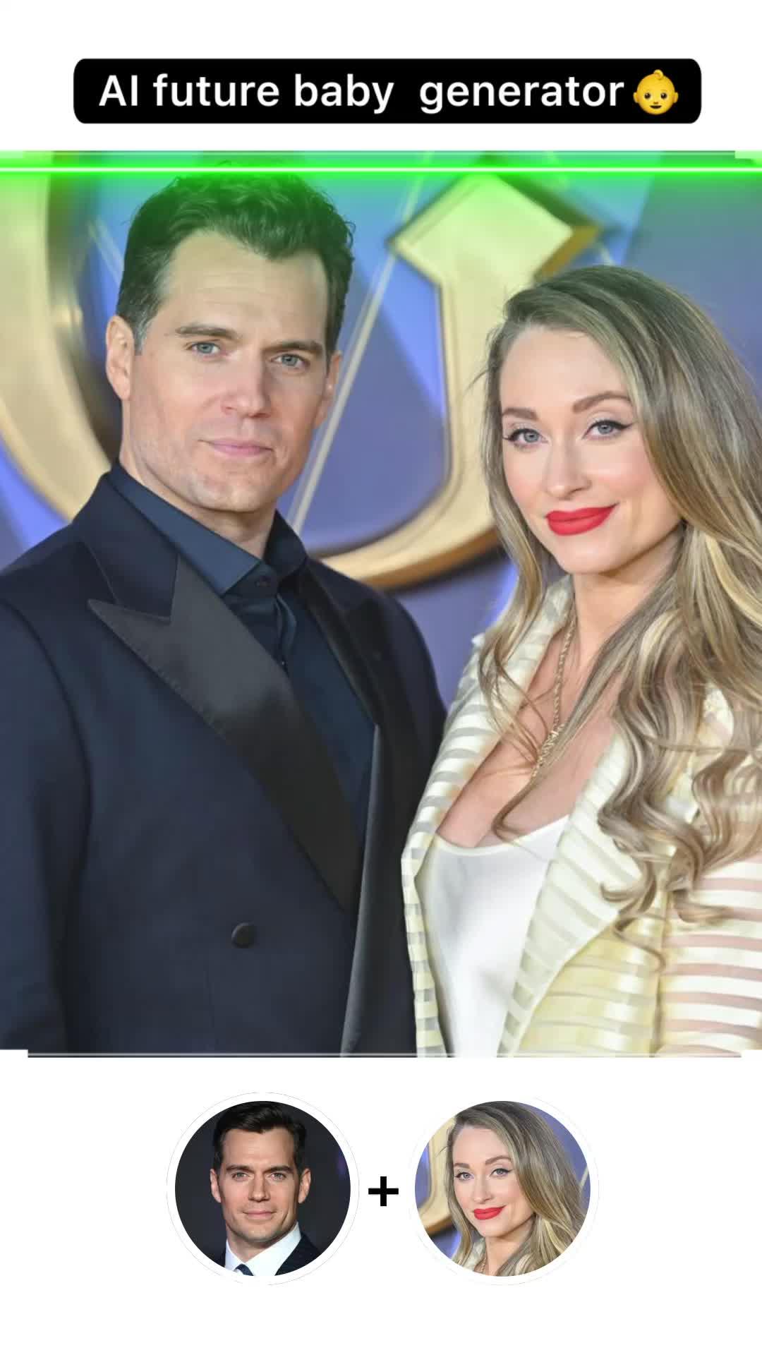 Upload you and your partner photo to see your future child!