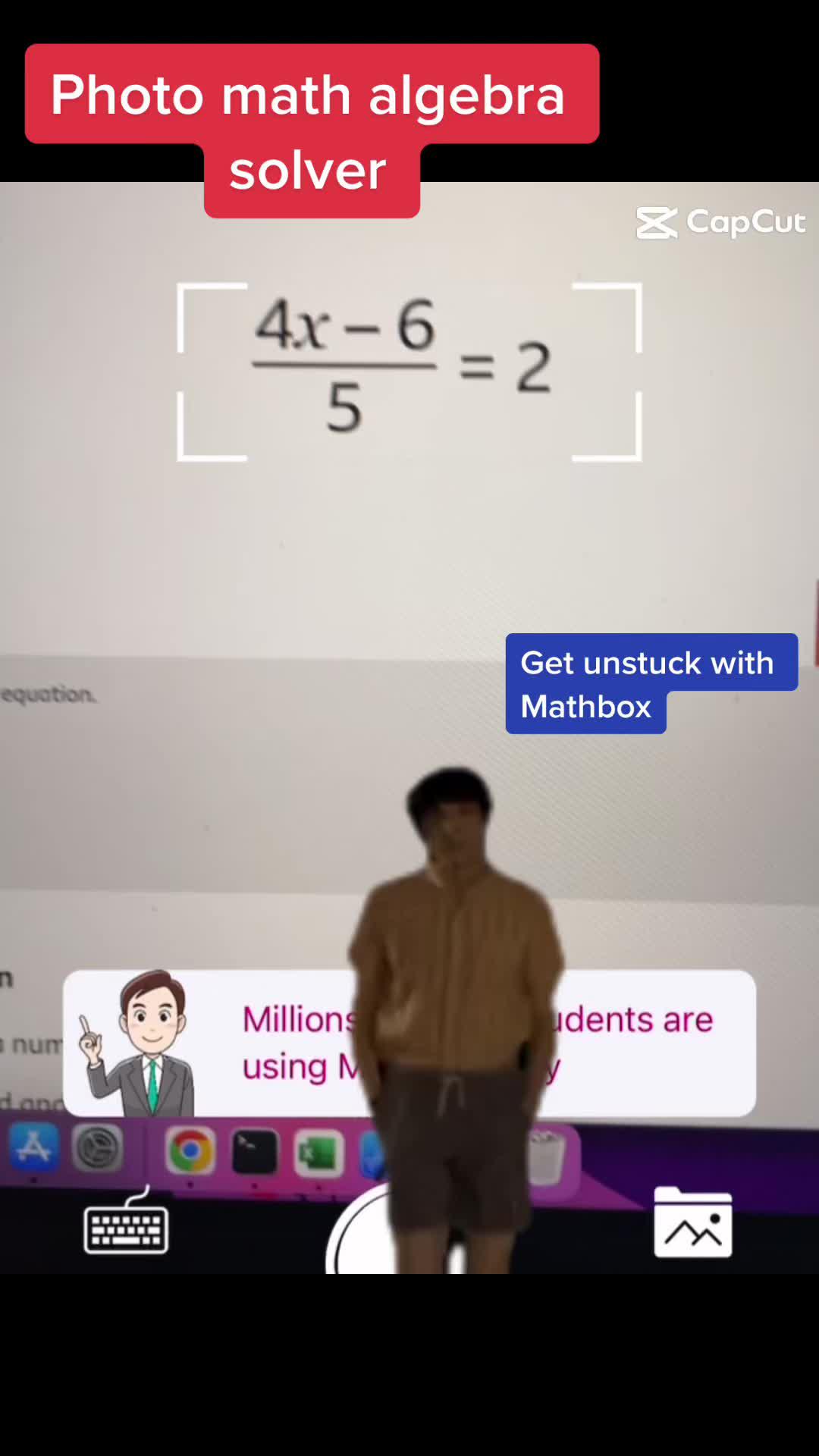 #mathbox #math #mathsolver #algebra #mathtrick #mathhelp MathBox does the math homework for you. Just snap a photo of any math problem, and voila - you get clear step by step solution explanation from the best math tutors. Get unstuck in math and learn maths better. MathBox will help you solve your math homework faster and have better preparation for math classes and exams. MathBox will provide you with a clear step-by-step explanation of every math problem you have at school. Just Snap a math photo . We Solve it instantly! MathBox is all FREE! Take a photo of any math problem. ● The app Calculates and Solves the math problem. ●  Math Tutoring 24/7 with instant response to any math topic and any math grades ● You upload a photo of your math problem and a Mathbox math tutor will solve it with a clear explanation helping learning better. ● MathBox handles Handwriting math Problems. ● Step-by-step Solution with clear explanation. ● Graphical and function plots for a perfect explanation. ● Save your results in the "History" tab so you can go back to them anytime. ● Save your results in PDF and share them with friends easily.