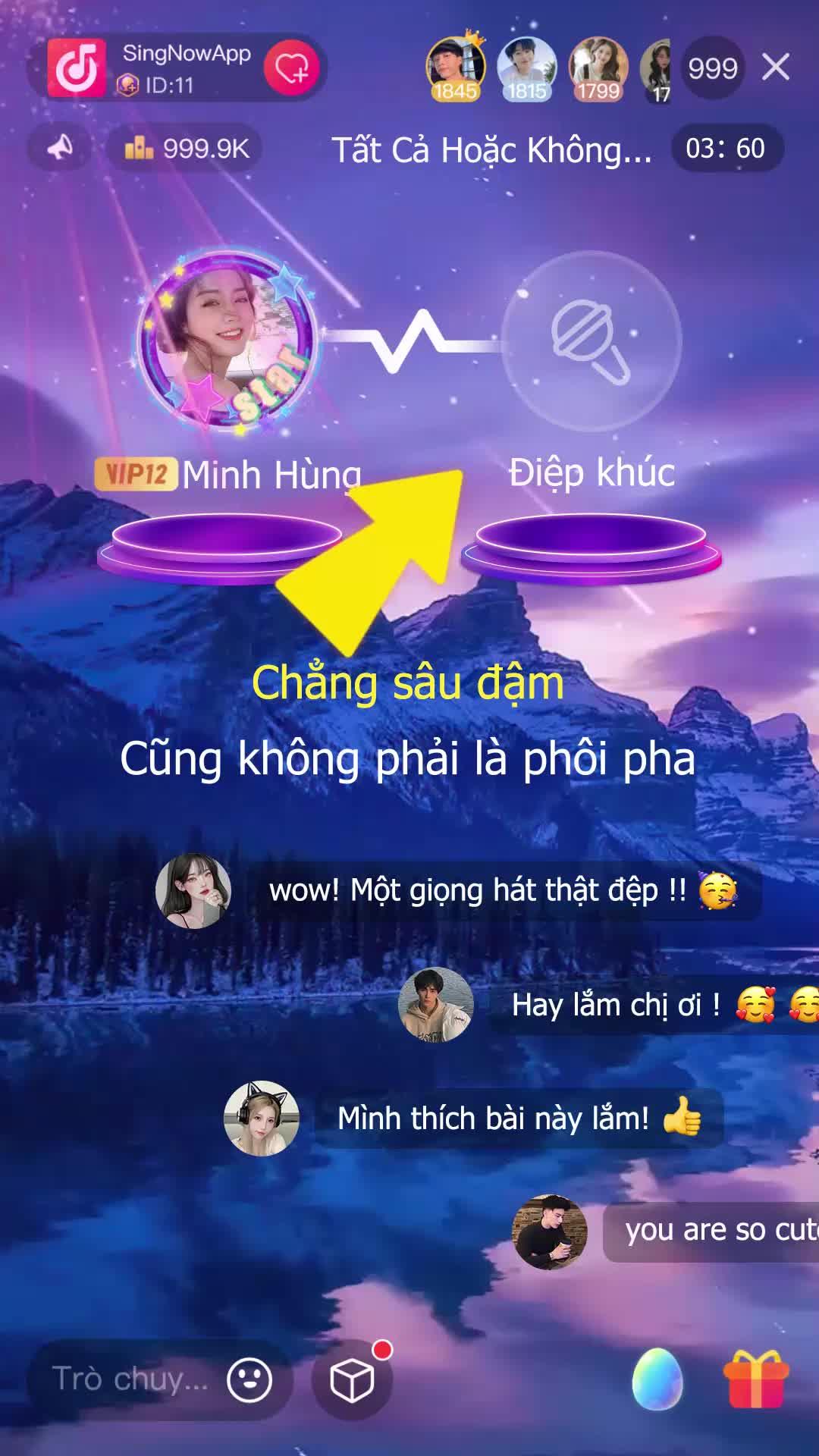 Hát karaoke miễn phí