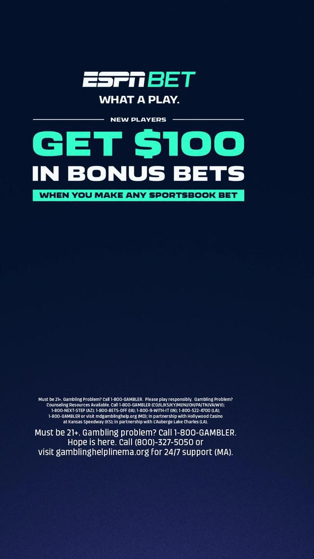 ESPN Bet, the official sportsbook of ESPN.