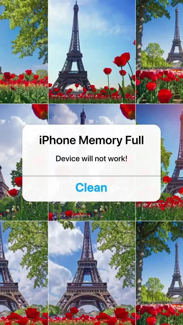  Clean your phone memory in one tap!
