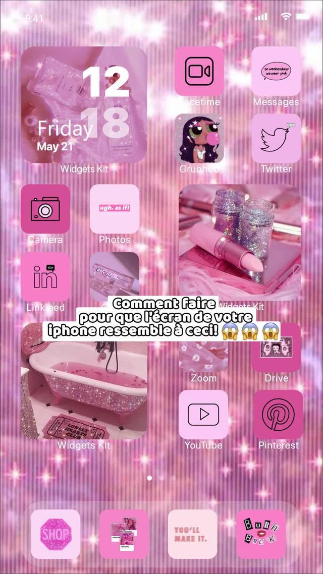 Personnalisez votre écran d'accueil en toute simplicité