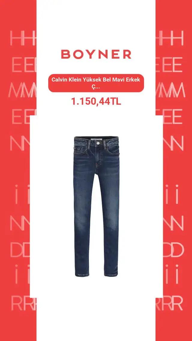 Çek Bi Jean! Sen de Boyner’de kendine göre çek bi jean!
