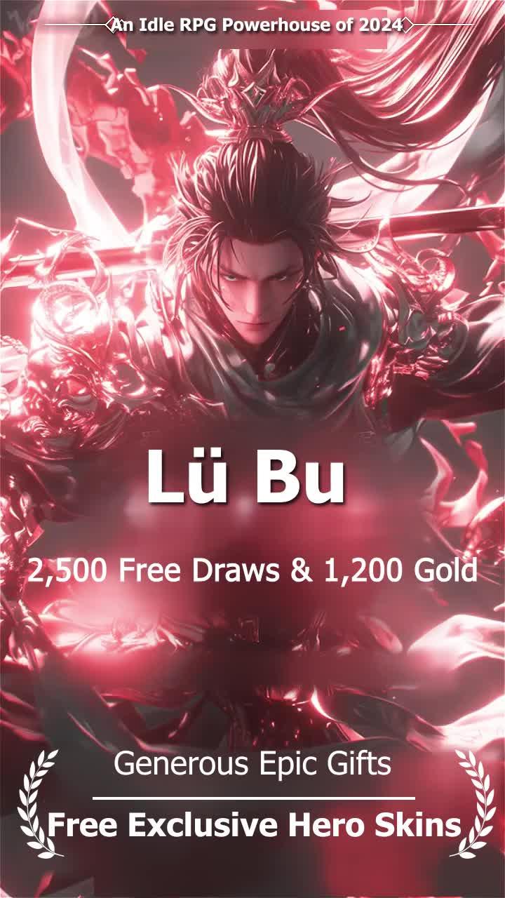 An Idle RPG Powerhouse of 2024. 2,500 Free Draws & 1,200 Gold!