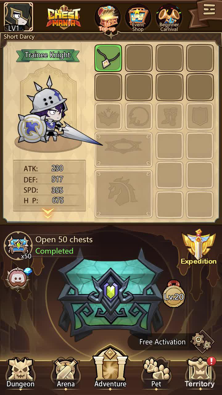 Too many treasure chests