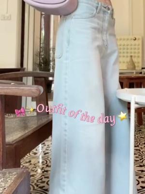 OOTD ป้ายยากางเกงยีนส์ #ยีนส์ #jeans #bluejeans #baggyjeans #ป้ายยา #แอปส้ม