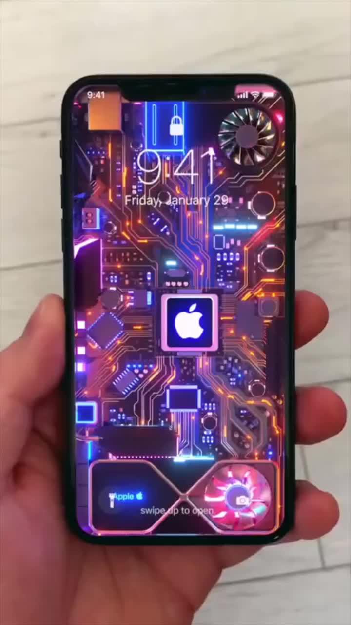 携帯電話用のライブ壁紙