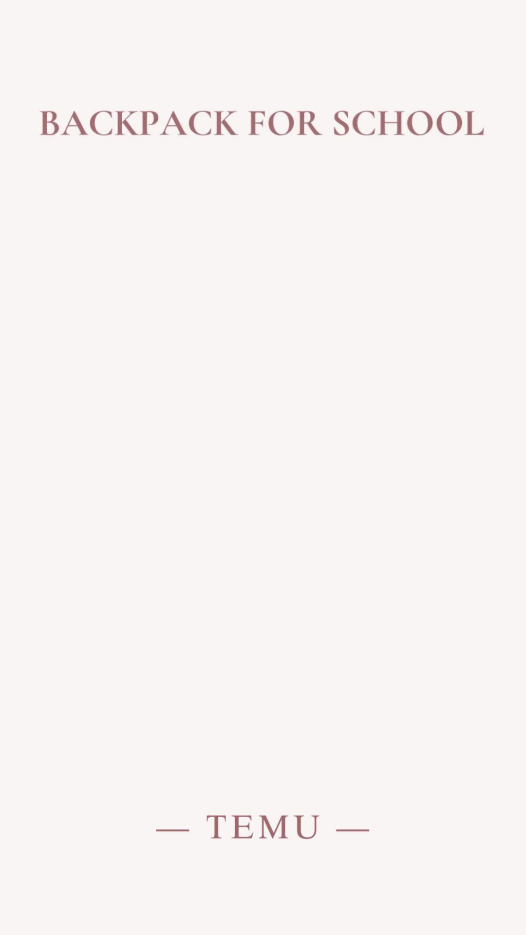 nothing better than fresh new school supplies #backpack #schoolbackpack #temu #temuessentials