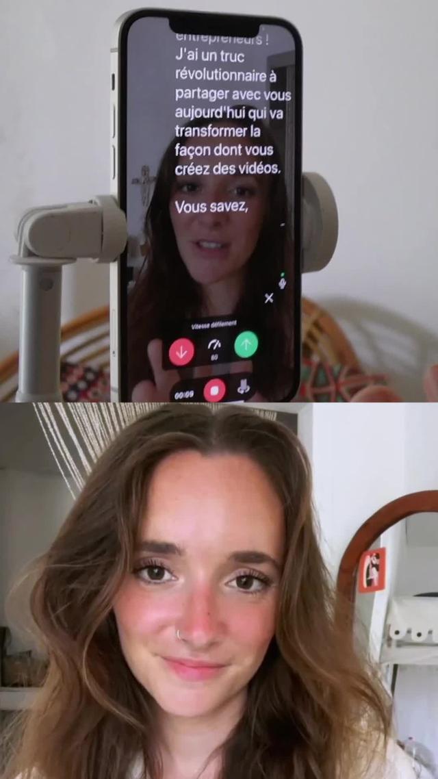 Un moyen facile de créer des vidéos de haute qualité - utilisez l’application téléprompteur BIGVU!