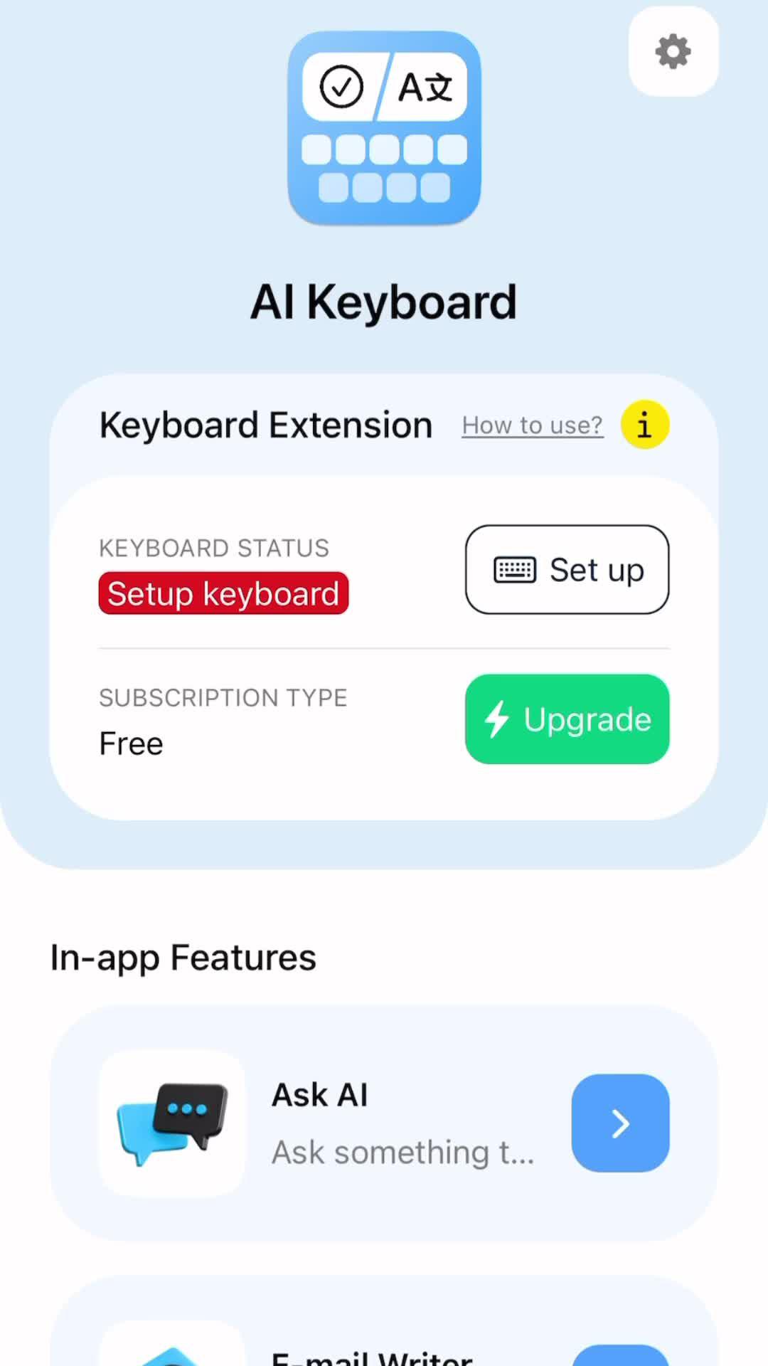 Writing has never been more easy! Try Friday AI today