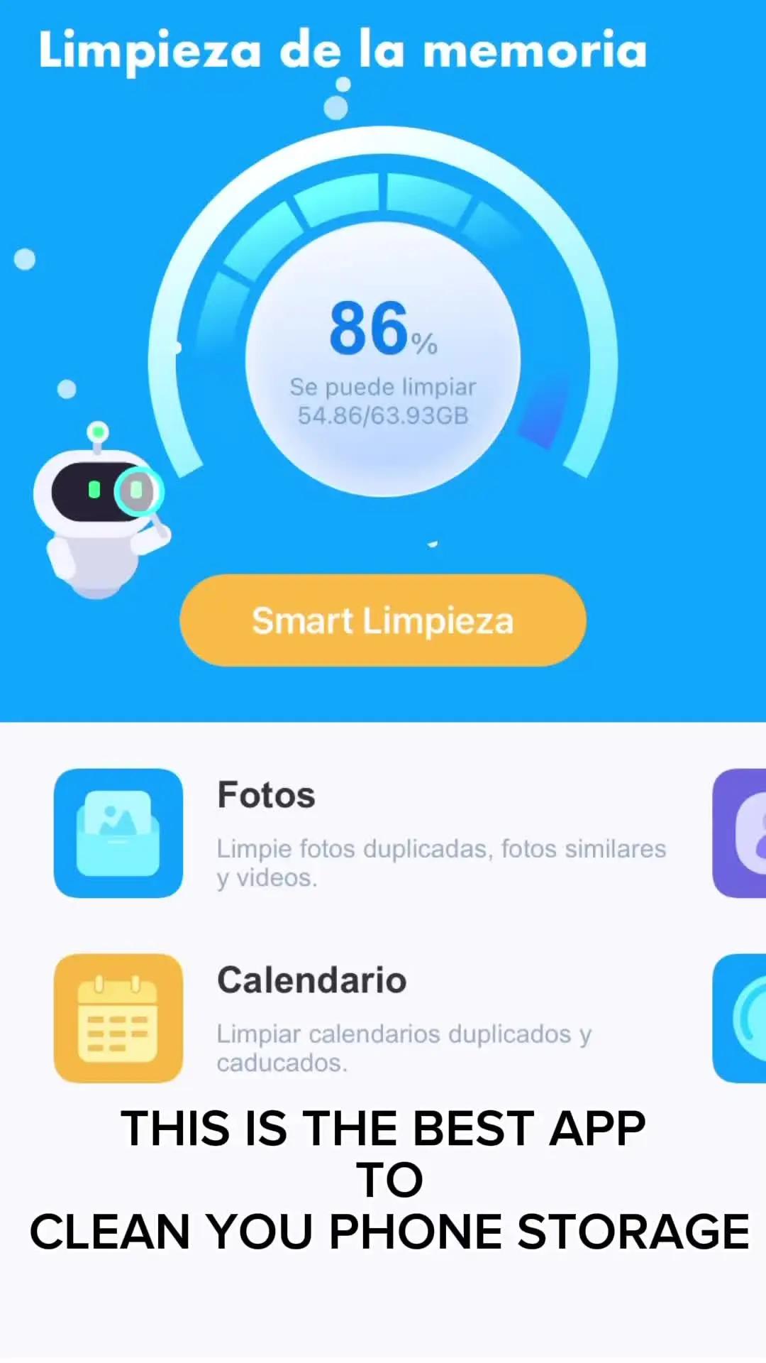Clean up photo space&speed up your memory！