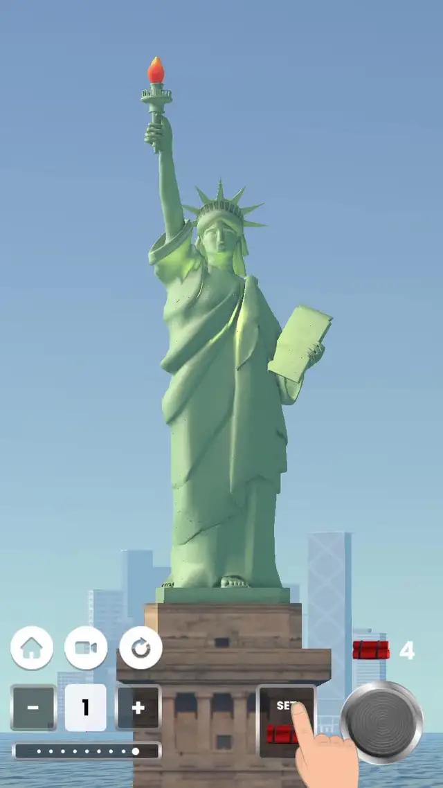 Can you help us to make the World better and demolish the fake of the known structures? Play now!