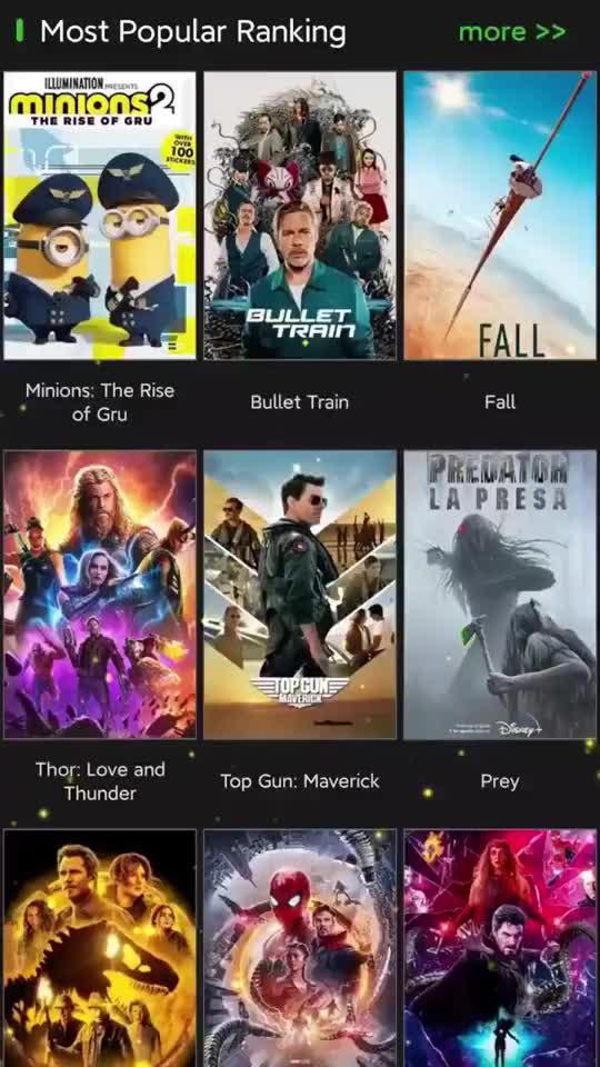 All movies you can see it from!