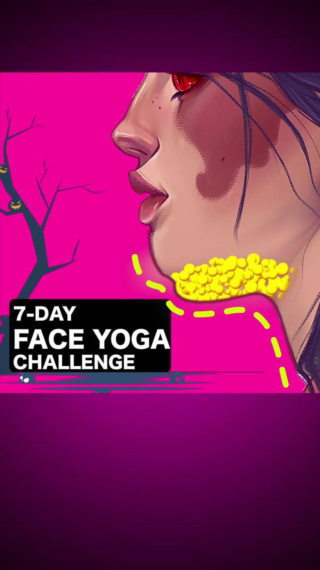 Happy Halloween! Solve facial problems with Face Yoga！