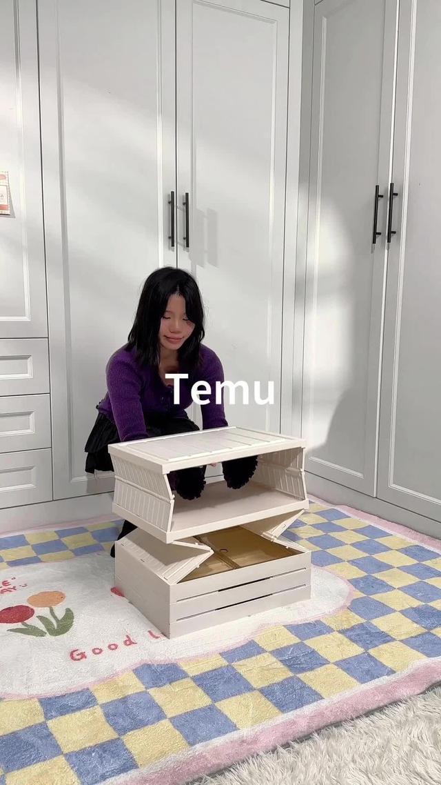 📦US Warehouse Delivery ✨Transform clutter into chic! Discover the art of tidy with 3-tier stackable bins—roll in the ease with lockable casters and max out space with this stylish storage! #homefinds #temufinds #temu #temushopping #temuhaul #instagood #foryou #foryourpage #fyp #trending #savemoney #shopping