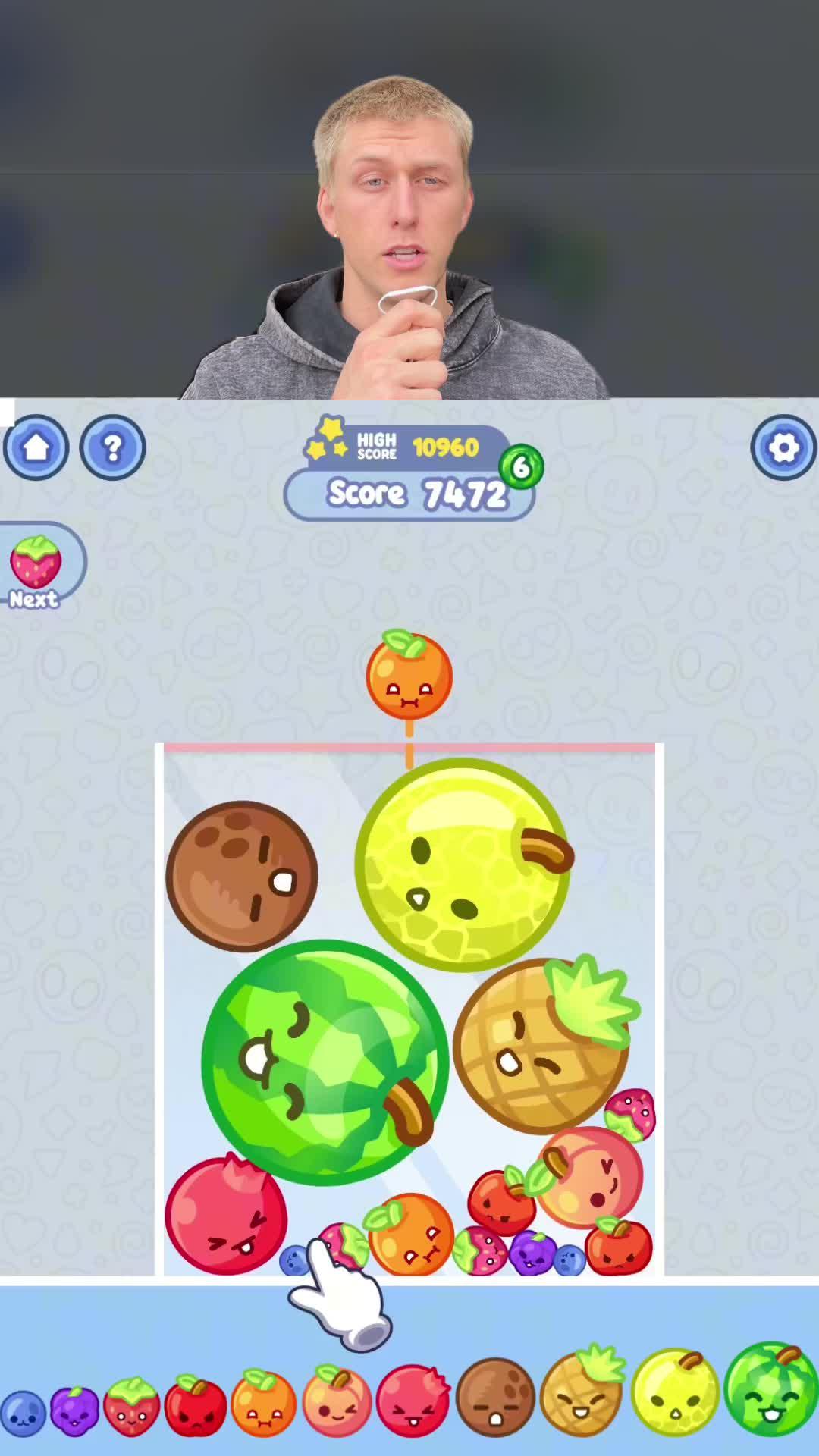 Can you reach the watermelon?