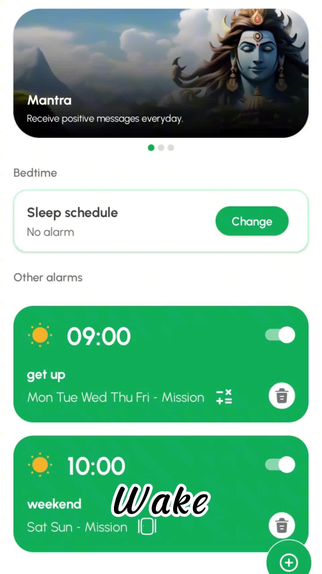 Practical alarm clock software