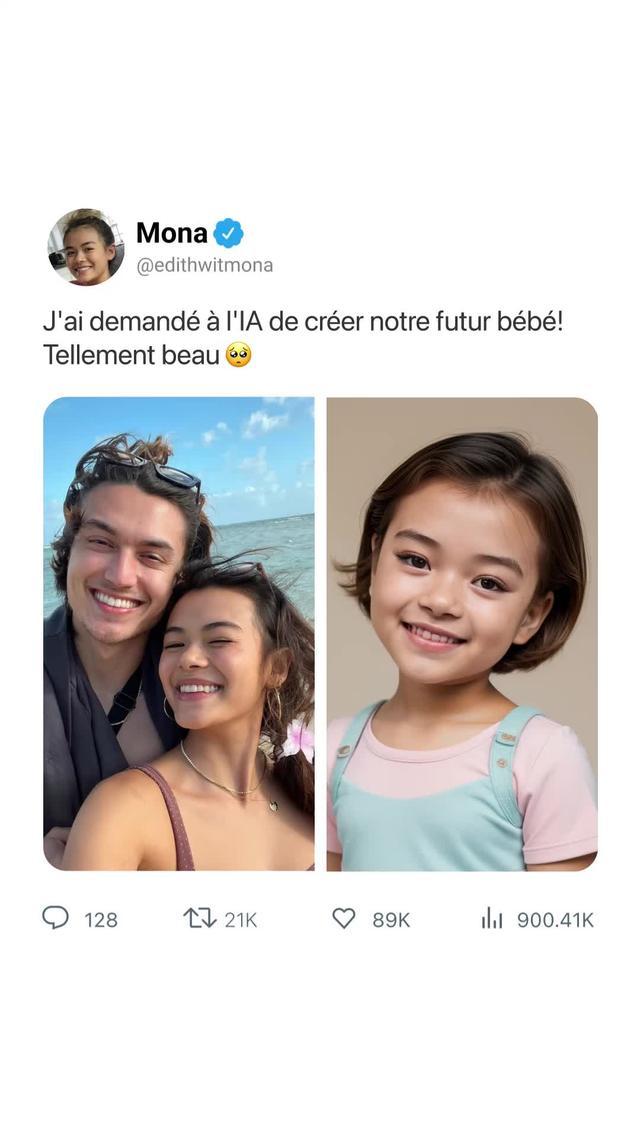 Générateur de bébés AI gratuit - Voir le visage de votre futur bébé