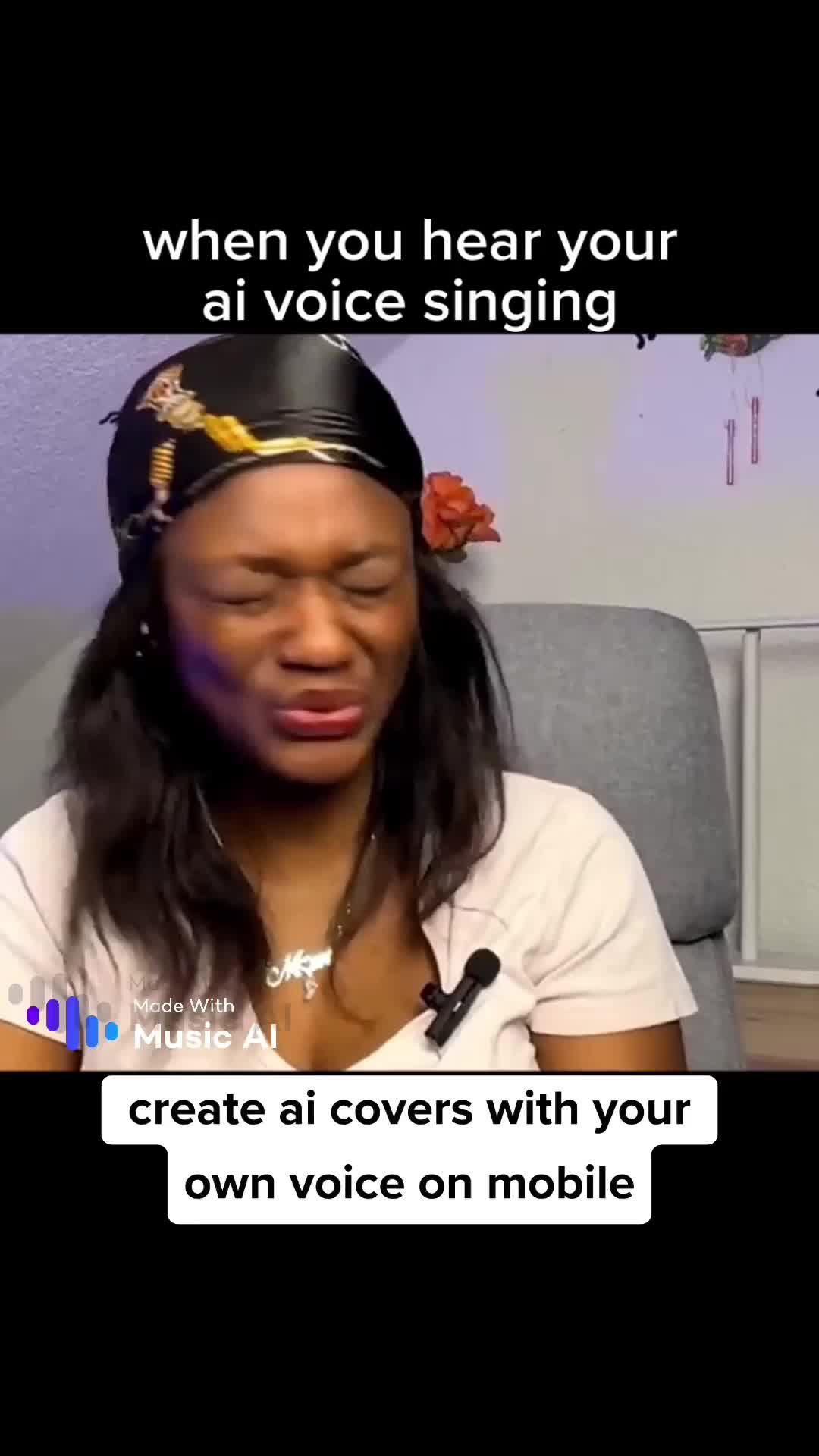Create AI covers with your own voice on mobile
