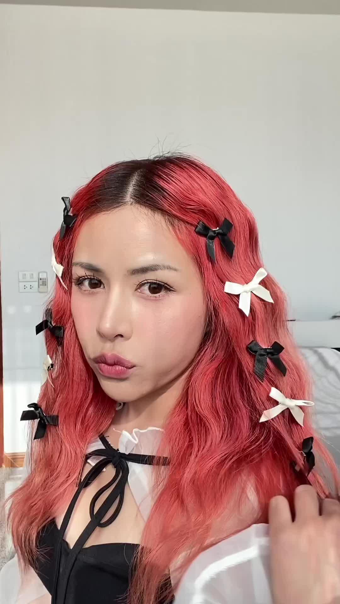 กิฟท์ติดผมสิบกว่าบาท แบ๊วมาก!!  #แอปส้ม #ช้อปเลยไม่ตกเทรนด์