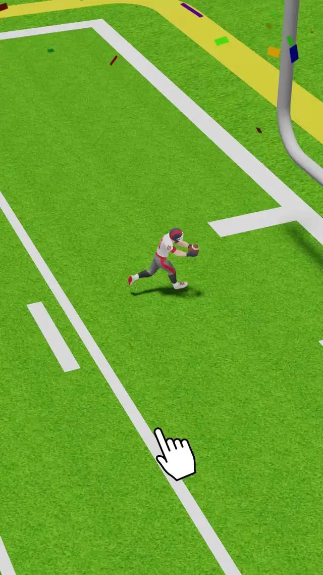 It's time to take action with Hyper Touchdown 3D!