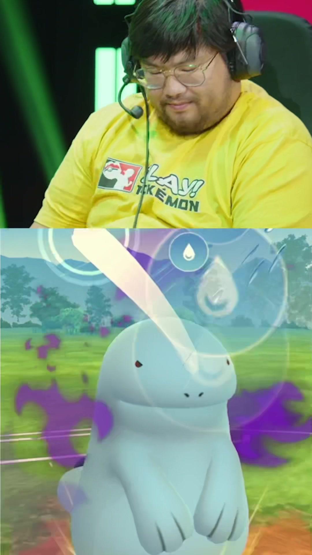 This double Water-type duo is dominating at #PokemonNAIC! OutOfPocket is never out of energy. #PokemonGO #GOBattle #WhatToPlay #TikTokGaming 