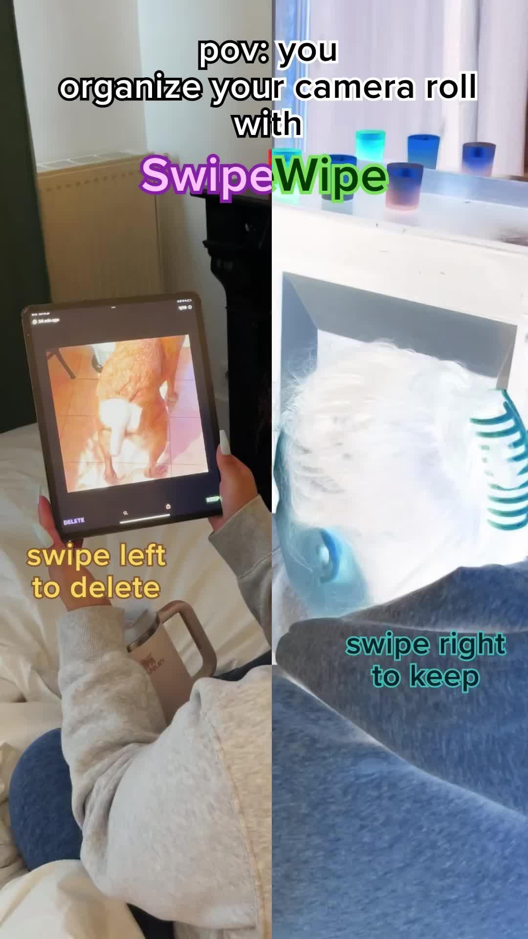 #fyp #swipewipe #cameraroll #springclean #phonehacks #camerarollswipe #iphonestorage