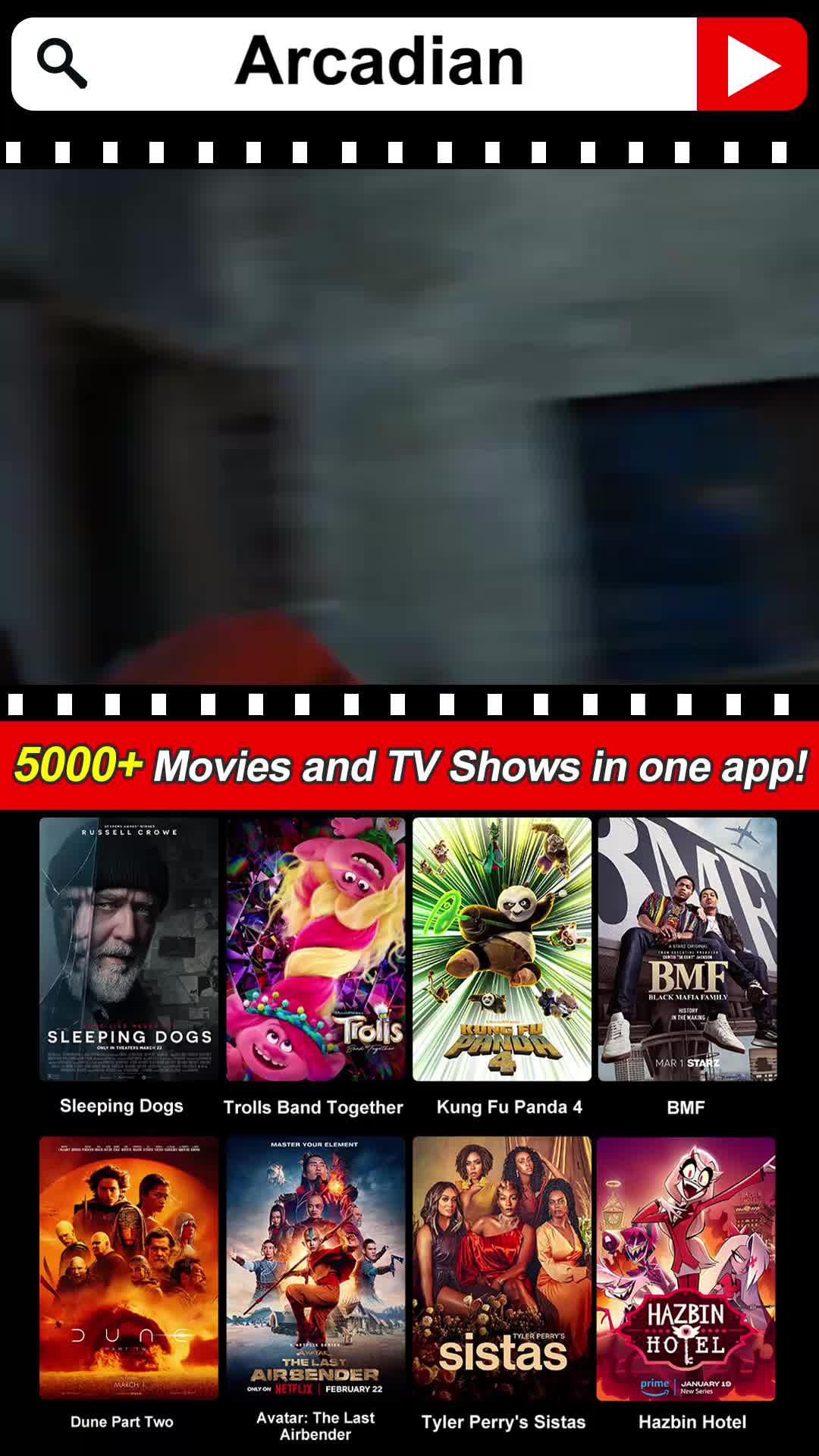 Watch blockbuster movies as you like