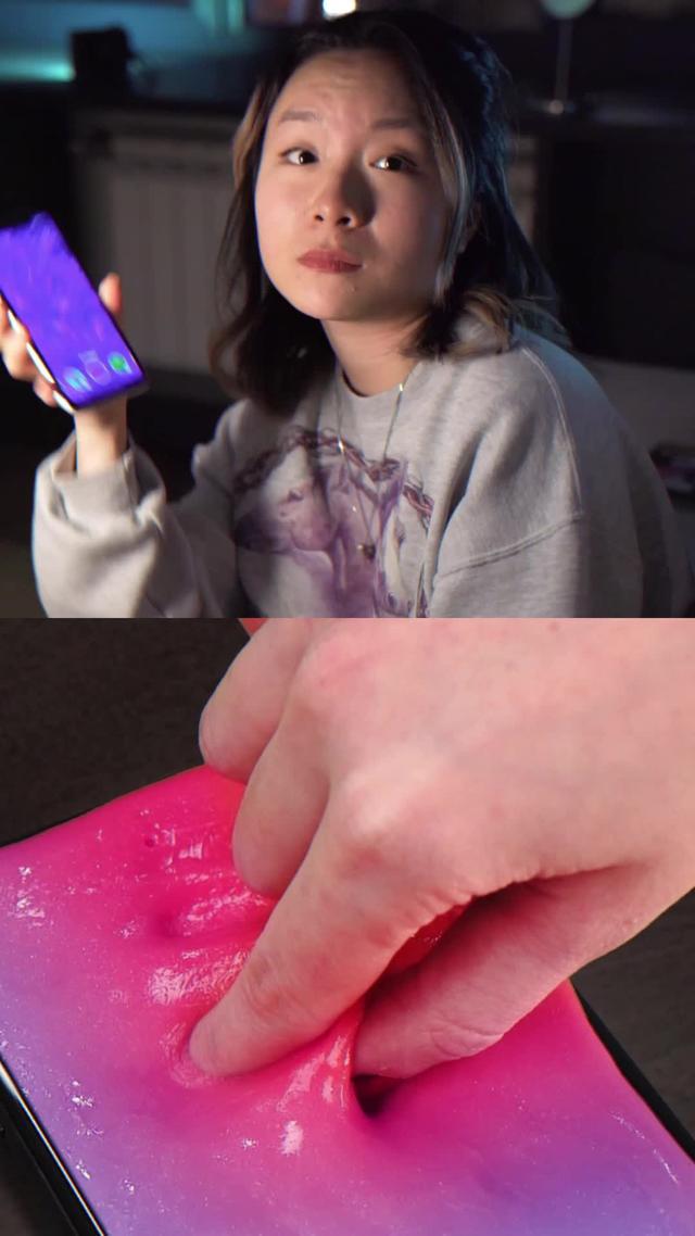 Create your own slime and wrinkle it however you like!