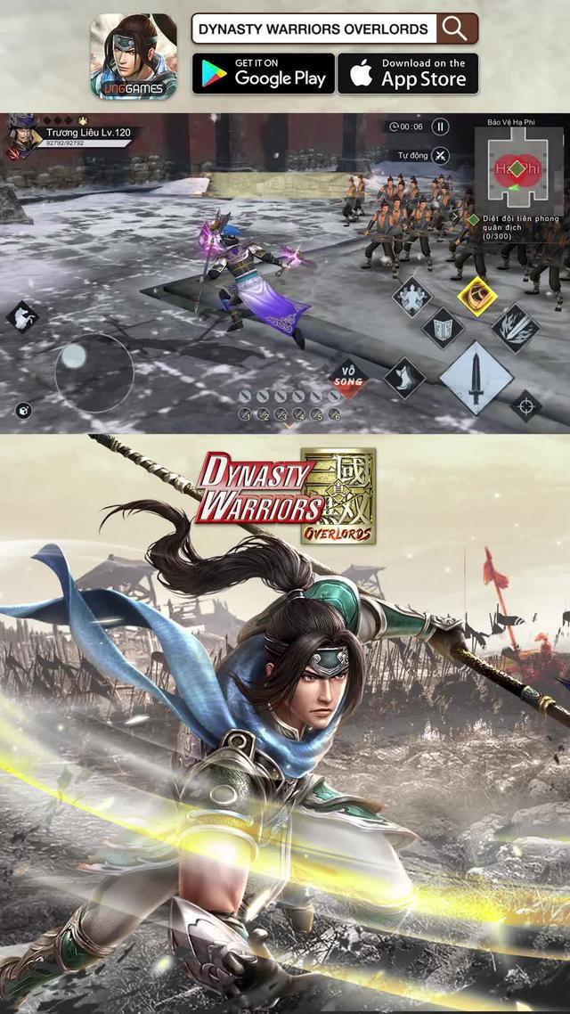 Huyền thoại Dynasty Warriors: Overlords trở lại cùng nhiều tướng SSR! Đăng nhập nhận ngay hôm nay‼