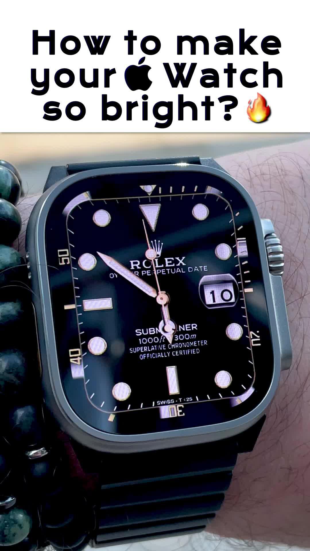 Wow! New Collection Apple Watch Faces! Download the app!